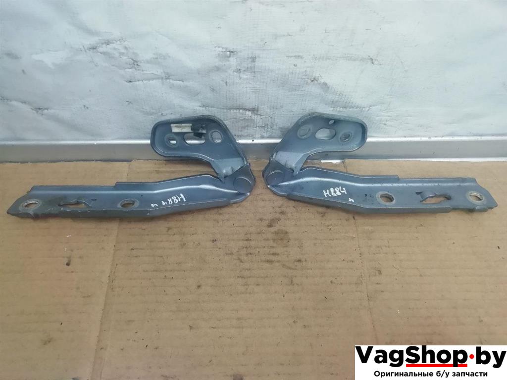 петля капота Audi A6 4F/C6 2007, 3.0 л., TDi, ASB, дизель, АКПП, голубой, универсал, полный привод, 4F0823301, 4F0823302 - фото №1