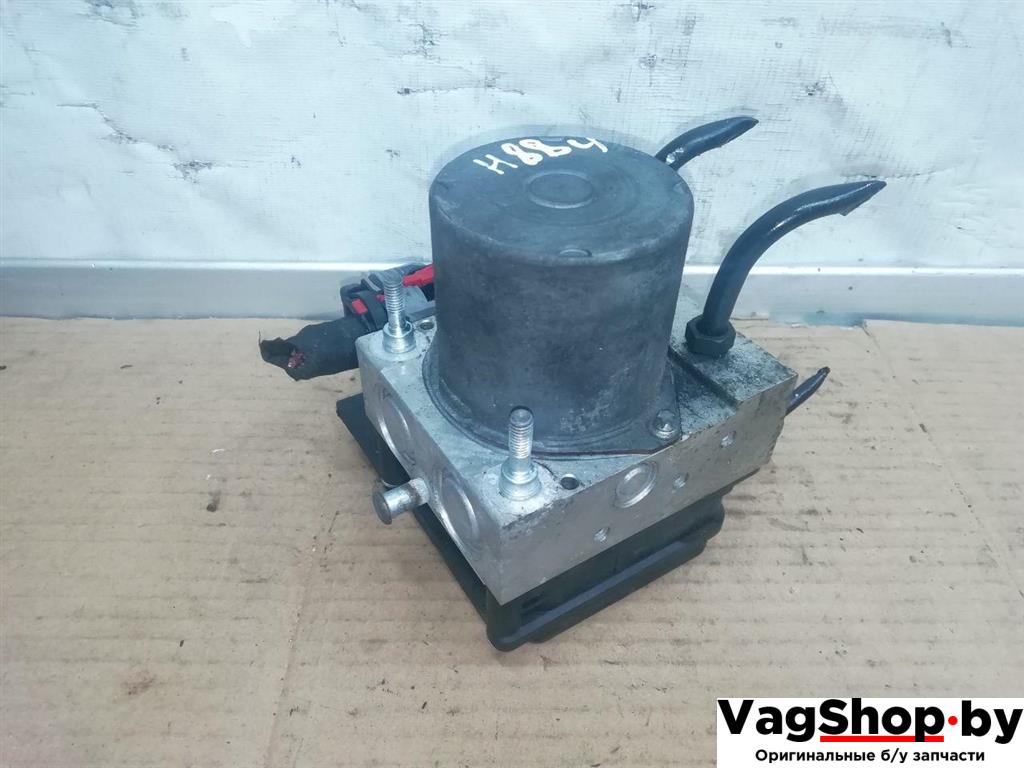 блок ABS Audi A6 4F/C6 2007, 3.0 л., TDi, ASB, дизель, АКПП, голубой, универсал, полный привод, 4F0910517AD, 4F0614517AA - фото №1