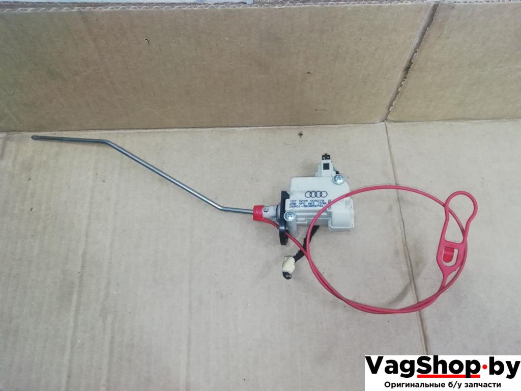 активатор замка крышки топливного бака Audi A6 4F/C6 2007, 3.0 л., TDi, ASB, дизель, АКПП, голубой, универсал, полный привод, 4F0862153B - фото №1