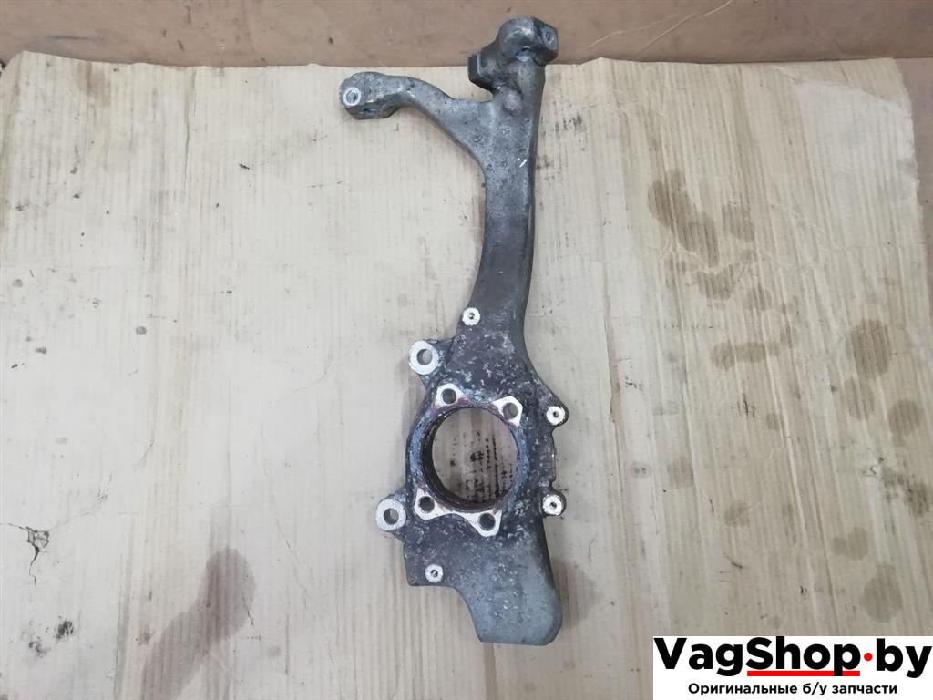 кулак поворотный правый Audi A6 Allroad Quattro C6/4F 2007, 3.2 л., FSI, AUK, бензин, МКПП, синий, универсал, полный привод - фото №1