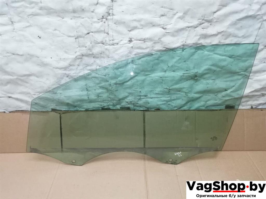 стекло двери передней левой Audi Q7 4L 2006, 3.0 л., TDi, BUG, дизель, АКПП, синий, внедорожник 5 дв., полный привод - фото №1