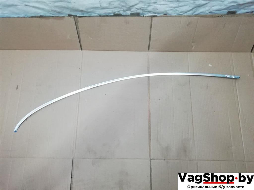 молдинг двери передней левой Audi Q7 4L 2006, 3.0 л., TDi, BUG, дизель, АКПП, синий, внедорожник 5 дв., полный привод - фото №1