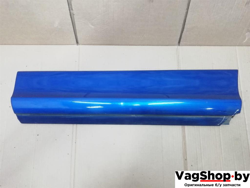 молдинг двери задней левой Audi Q7 4L 2006, 3.0 л., TDi, BUG, дизель, АКПП, синий, внедорожник 5 дв., полный привод, 4L0853969 - фото №1