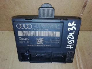 модуль управления двери Audi Q7 4L 2006, 3.0 л., TDi, BUG, дизель, АКПП, синий, внедорожник 5 дв., полный привод, 4L0959794B, 4L0910795B