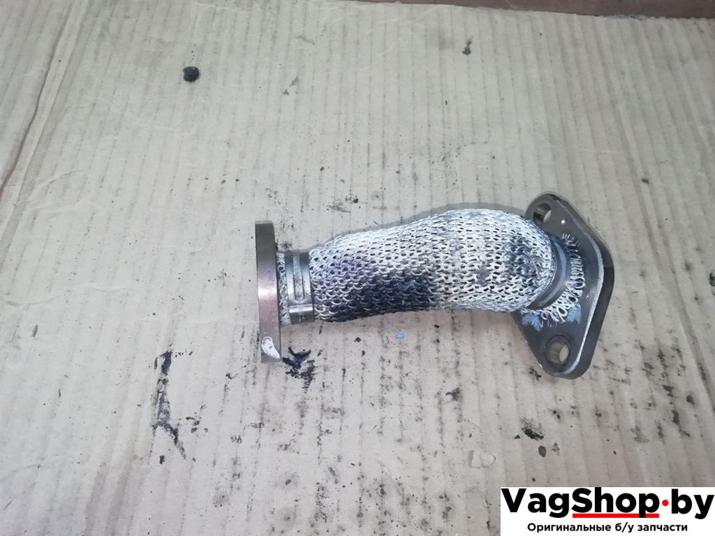 трубка системы рециркуляции EGR Audi A6 4F/C6 2007, 3.0 л., TDi, ASB, дизель, АКПП, голубой, универсал, полный привод, 059131525AB - фото №1