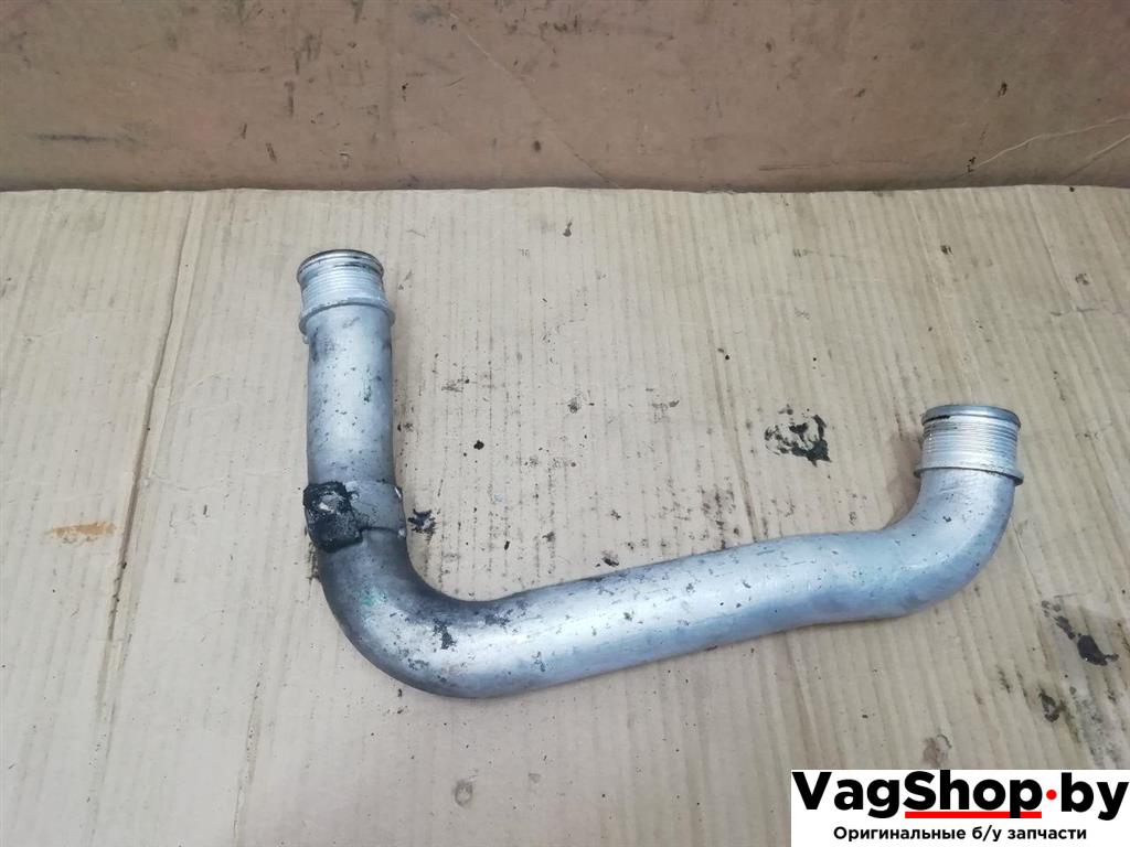 патрубок интеркулера Audi A6 4F/C6 2007, 3.0 л., TDi, ASB, дизель, АКПП, голубой, универсал, полный привод - фото №1