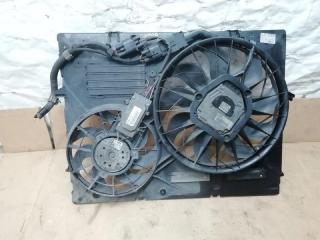 вентилятор радиатора Audi Q7 4L 2006, 3.0 л., TDi, BUG, дизель, АКПП, серебро, внедорожник 5 дв., полный привод, 7L0121203G, 7L0959455C