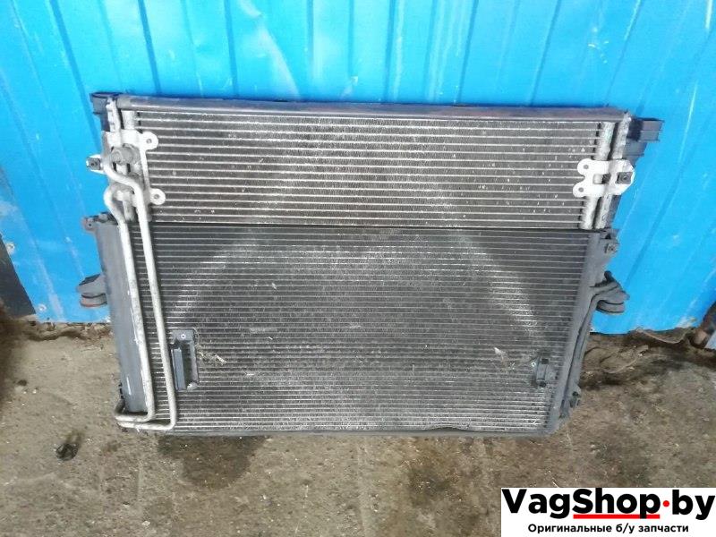 кассета радиаторов Audi Q7 4L 2006, 3.0 л., TDi, BUG, дизель, АКПП, серебро, внедорожник 5 дв., полный привод, 7L6121253B - фото №1