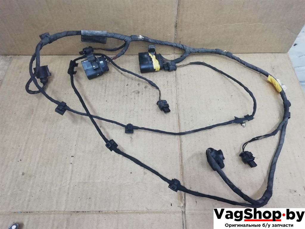 Проводка бампера заднего Audi Q7 4L 2006, 3.0 л., TDi, BUG, дизель, АКПП, серебро, внедорожник 5 дв., полный привод, 4L0971104 - фото №1