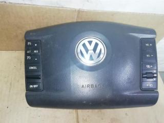 подушка безопасности водителя Volkswagen Touareg 1 поколение [рестайлинг] 2009, 2.5 л., TDi, BPE, дизель, АКПП, черный, внедорожник 5 дв., полный привод, 7L6880201EGRDU