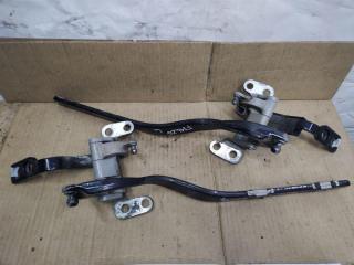 петля крышки багажника Volkswagen Touareg 1 поколение [рестайлинг] 2009, 2.5 л., TDi, BPE, дизель, АКПП, черный, внедорожник 5 дв., полный привод, 7L6827302C, 7L6827301E