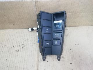 кнопка ручного тормоза (ручника) Volkswagen Passat B7 2011, 2.0 л., TDi, CFF, дизель, МКПП, черный, универсал, передний привод, 3AC927238, 3AC927237K