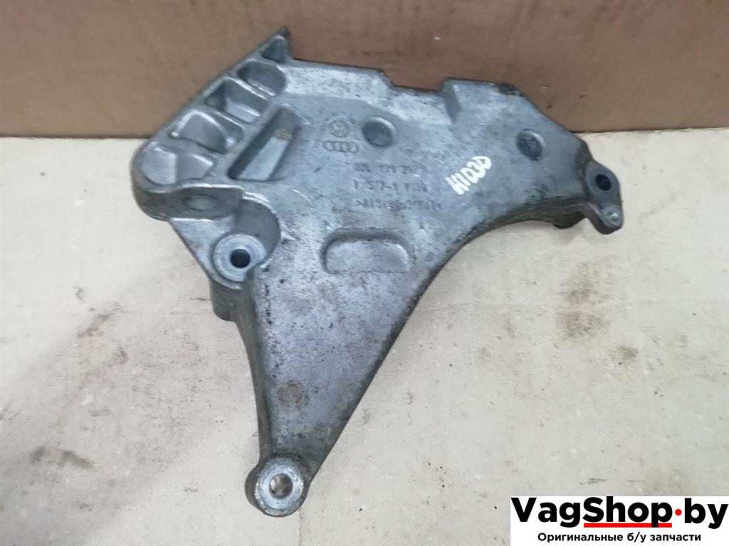 кронштейн двигателя Volkswagen Passat B7 2011, 2.0 л., TDi, CFF, дизель, МКПП, черный, универсал, передний привод, 03L199207 - фото №1