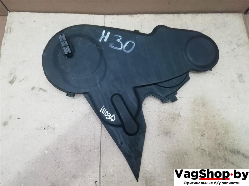 защита (кожух) ремня ГРМ Volkswagen Passat B7 2011, 2.0 л., TDi, CFF, дизель, МКПП, черный, универсал, передний привод, 03L109107D - фото №1