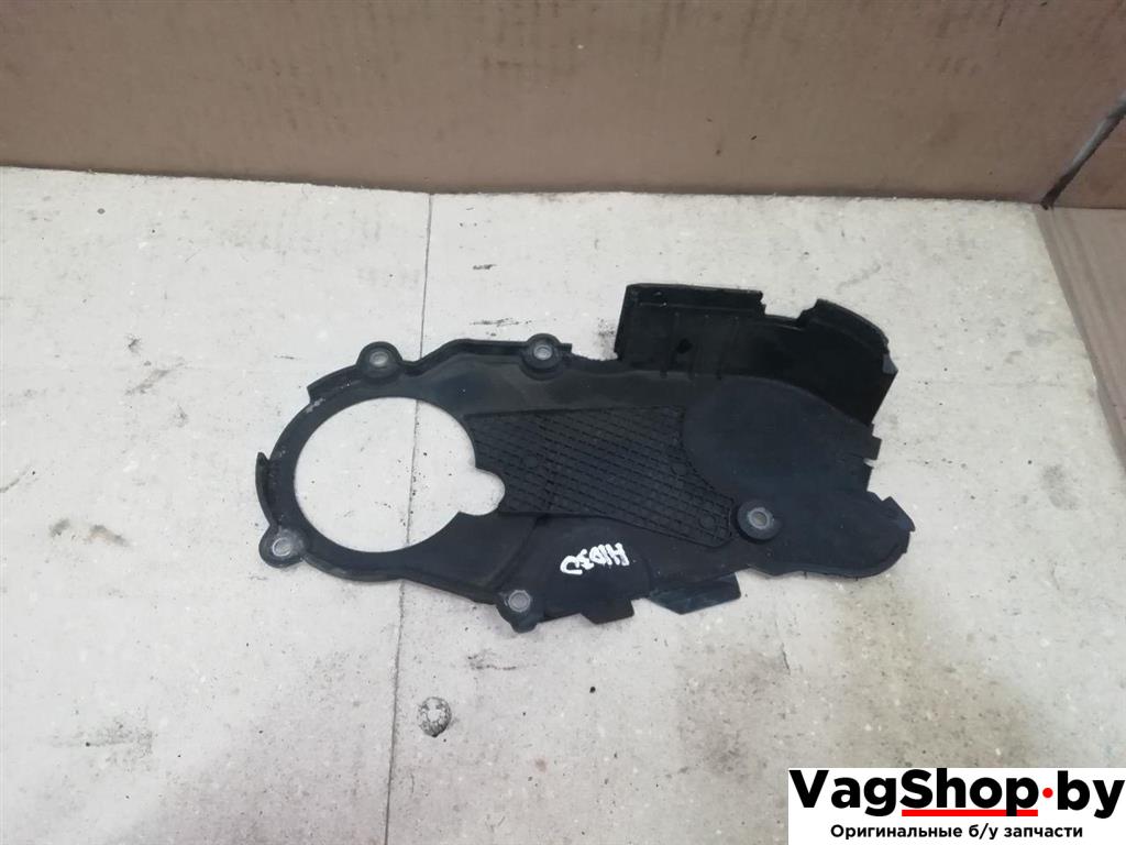 защита (кожух) ремня ГРМ Volkswagen Passat B7 2011, 2.0 л., TDi, CFF, дизель, МКПП, черный, универсал, передний привод, 03L109147B - фото №1