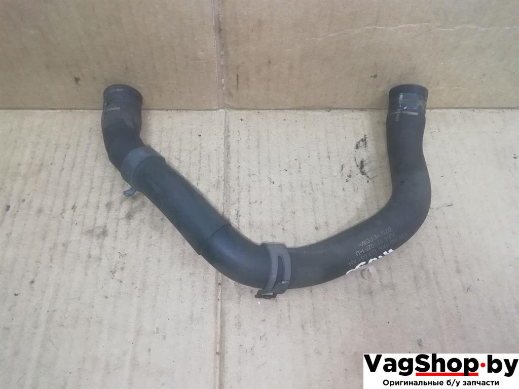 патрубок (трубопровод, шланг) Volkswagen Passat B7 2011, 2.0 л., TDi, CFF, дизель, МКПП, черный, универсал, передний привод, 1K0121051AH - фото №1