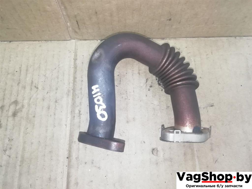 трубка системы рециркуляции EGR Volkswagen Passat B7 2011, 2.0 л., TDi, CFF, дизель, МКПП, черный, универсал, передний привод, 03P131521B - фото №1