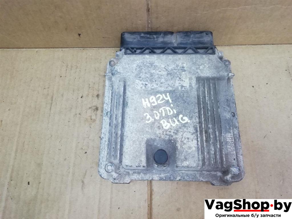 блок управления двигателем Audi Q7 4L 2006, 3.0 л., TDi, BUG, дизель, АКПП, синий, внедорожник 5 дв., полный привод - фото №1
