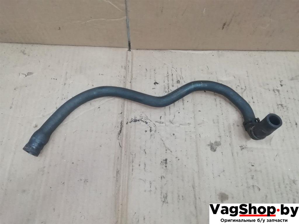 патрубок (трубопровод, шланг) Volkswagen Transporter T5 2005, 2.5 л., TDi, AXD, дизель, МКПП, синий, фургон, передний привод, 7H0121109G - фото №1