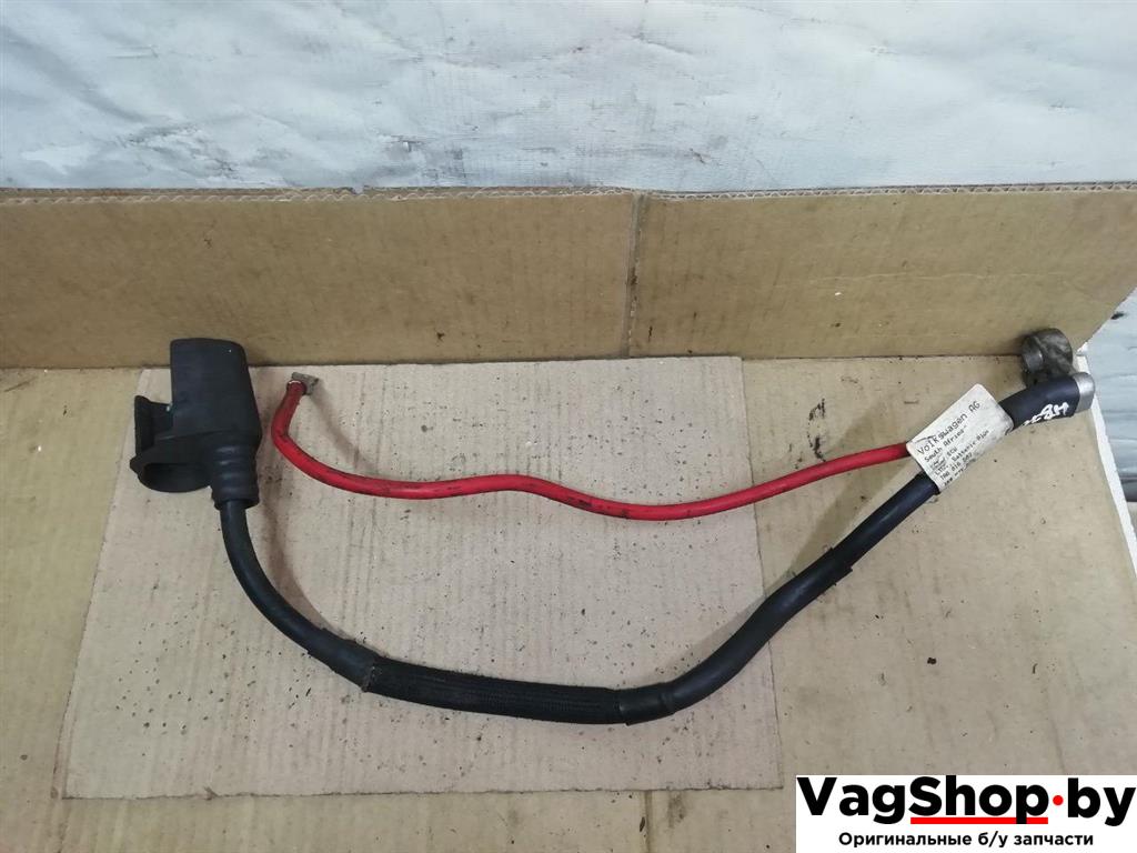 клемма аккумулятора плюс Volkswagen Passat B6 2008, 2.0 л., TDi, CBA, дизель, МКПП, серебро, универсал, передний привод, 1K0971228L - фото №1