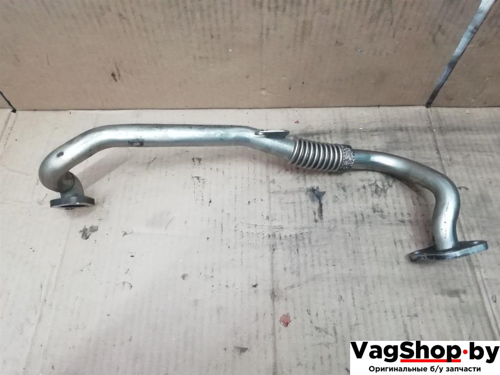 трубка системы рециркуляции EGR Volkswagen Passat B6 2008, 2.0 л., TDi, CBA, дизель, МКПП, серебро, универсал, передний привод, 03L131521 - фото №1