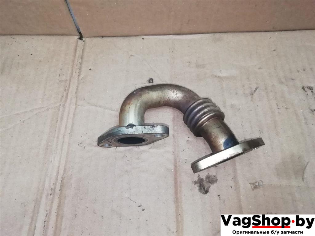 трубка системы рециркуляции EGR Volkswagen Passat B6 2008, 2.0 л., TDi, CBA, дизель, МКПП, серебро, универсал, передний привод, 03L131521AM - фото №1