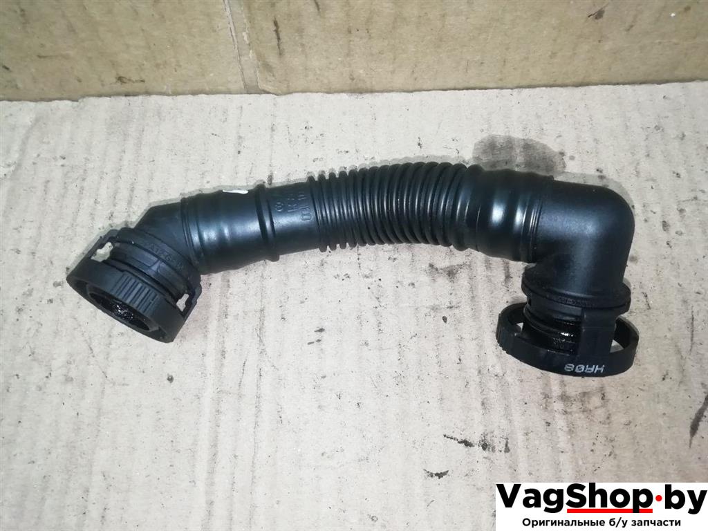патрубок вентиляции картера Volkswagen Passat B6 2008, 2.0 л., TDi, CBA, дизель, МКПП, серебро, универсал, передний привод, 03L103493 - фото №1