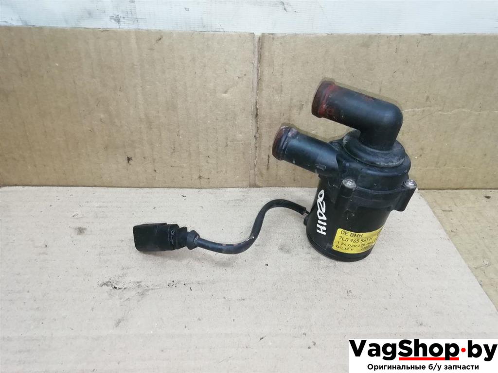 насос антифриза дополнительный Audi Q7 4L 2006, 3.0 л., TDi, BUG, дизель, АКПП, серебро, внедорожник 5 дв., полный привод, 7L0965561H - фото №1