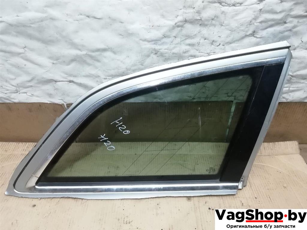 стекло кузовное боковое правое Audi Q7 4L 2006, 3.0 л., TDi, BUG, дизель, АКПП, серебро, внедорожник 5 дв., полный привод - фото №1