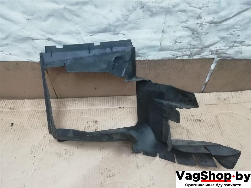 воздуховод интеркулера Audi Q7 4L 2006, 3.0 л., TDi, BUG, дизель, АКПП, серебро, внедорожник 5 дв., полный привод, 4L0117336B - фото №1