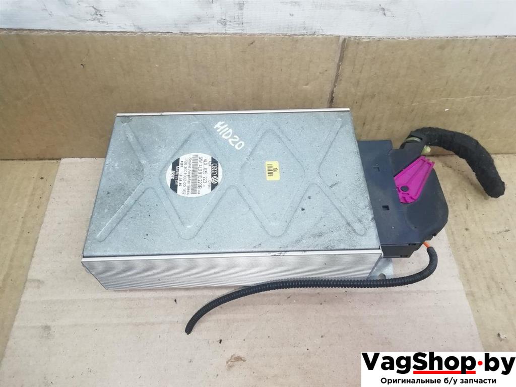 усилитель музыкальный Audi Q7 4L 2006, 3.0 л., TDi, BUG, дизель, АКПП, серебро, внедорожник 5 дв., полный привод, 4L0035223, 4L0910223B - фото №1