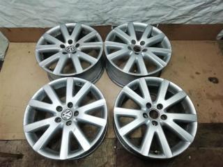 диск литой Volkswagen Touareg 1 поколение [рестайлинг] 2008, 2.5 л., TDi, BPE, дизель, АКПП, серый, внедорожник 5 дв., полный привод, 7L6601025N