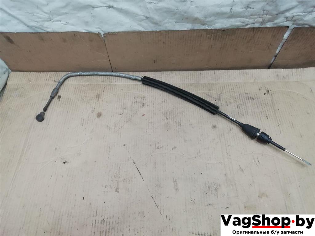 трос кулисы КПП Audi Q7 4L 2006, 3.0 л., TDi, BUG, дизель, АКПП, серебро, внедорожник 5 дв., полный привод, 7L6713265B - фото №1