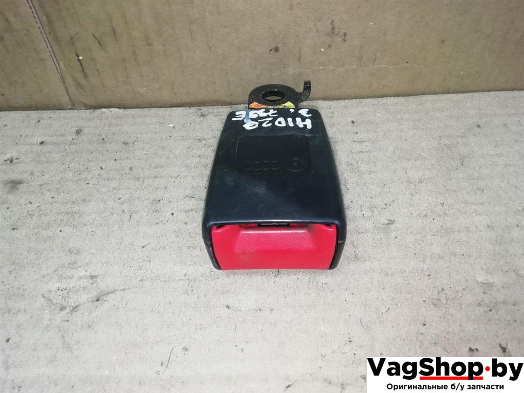 замок ремня безопасности Audi Q7 4L 2006, 3.0 л., TDi, BUG, дизель, АКПП, серебро, внедорожник 5 дв., полный привод, 4L0857739E - фото №1