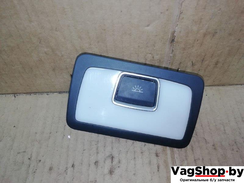 фонарь салона (плафон) Audi Q7 4L 2006, 3.0 л., TDi, BUG, дизель, АКПП, серебро, внедорожник 5 дв., полный привод, 4L0947124A - фото №1