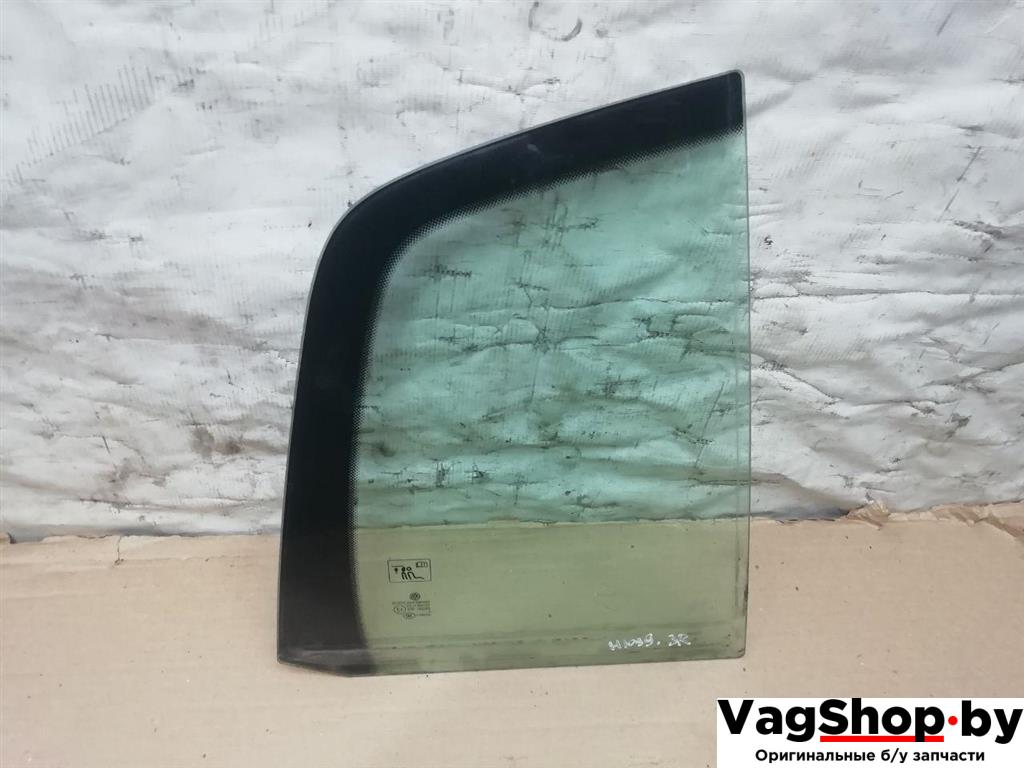 стекло двери задней правой Volkswagen Golf Plus 2 поколение 2010, 1.6 л., TDi, CAY, дизель, МКПП, серебро, хетчбэк 5 дв., передний привод - фото №1