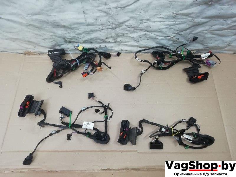 дверная проводка Volkswagen Golf Plus 2 поколение 2010, 1.6 л., TDi, CAY, дизель, МКПП, серебро, хетчбэк 5 дв., передний привод - фото №1