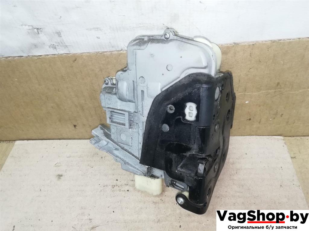 замок двери передней правой Audi Q7 4L 2006, 3.0 л., TDi, BUG, дизель, АКПП, серебро, внедорожник 5 дв., полный привод, 3C2837016A - фото №1