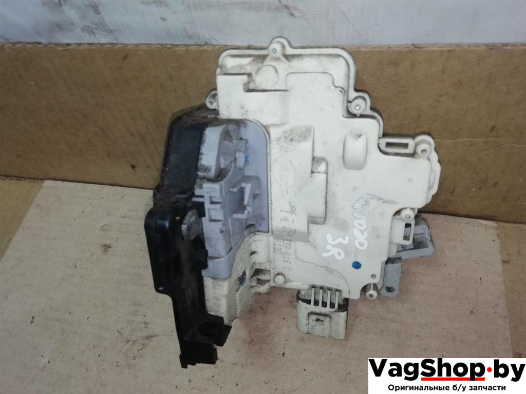 замок двери задней правой Audi Q7 4L 2006, 3.0 л., TDi, BUG, дизель, АКПП, серебро, внедорожник 5 дв., полный привод, 3C4839016C - фото №1