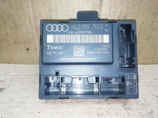 модуль управления двери Audi Q7 4L 2006, 3.0 л., TDi, BUG, дизель, АКПП, серебро, внедорожник 5 дв., полный привод, 4L0959792B, 4L0910793B