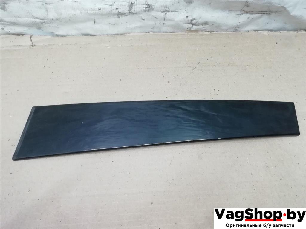 молдинг двери передней правой Audi Q7 4L 2006, 3.0 л., TDi, BUG, дизель, АКПП, серебро, внедорожник 5 дв., полный привод, 4L0837902Y9B - фото №1