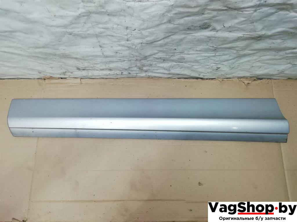 молдинг двери передней левой Audi Q7 4L 2006, 3.0 л., TDi, BUG, дизель, АКПП, серебро, внедорожник 5 дв., полный привод, 4L0853959 - фото №1