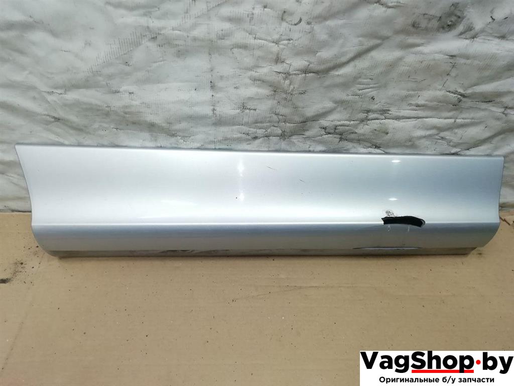 молдинг двери задней правой Audi Q7 4L 2006, 3.0 л., TDi, BUG, дизель, АКПП, серебро, внедорожник 5 дв., полный привод, 4L0853970 - фото №1