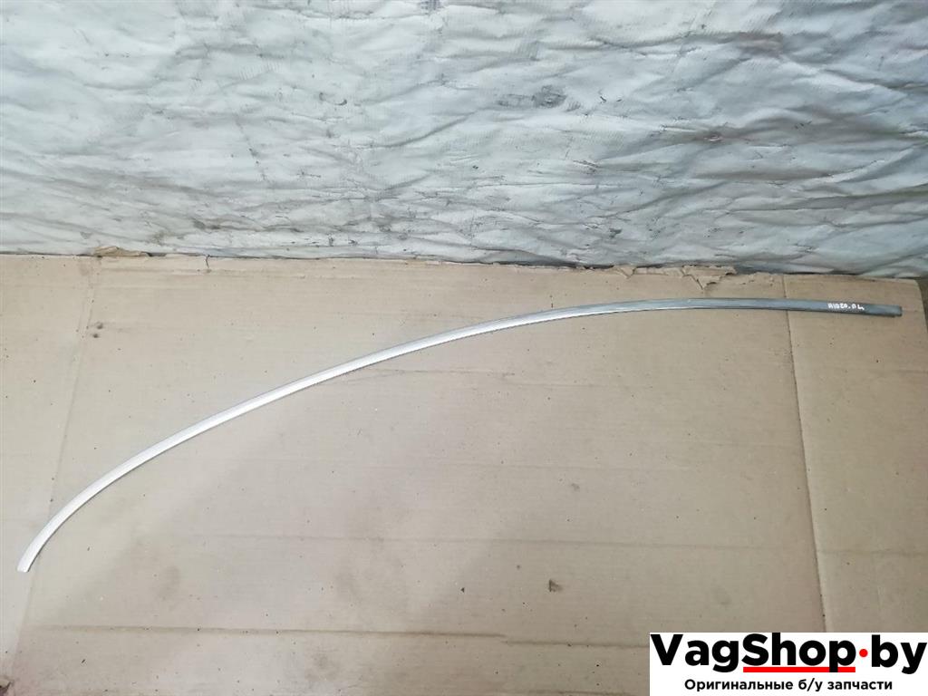 молдинг двери передней левой Audi Q7 4L 2006, 3.0 л., TDi, BUG, дизель, АКПП, серебро, внедорожник 5 дв., полный привод, 4L0853907F - фото №1