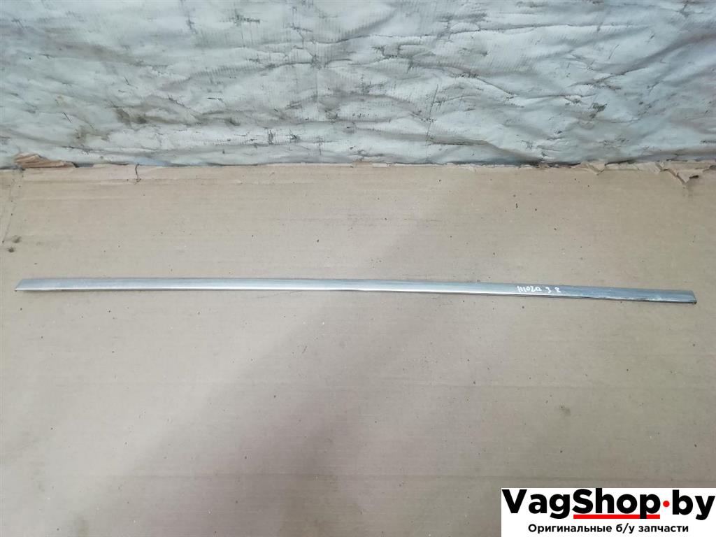 молдинг двери задней правой Audi Q7 4L 2006, 3.0 л., TDi, BUG, дизель, АКПП, серебро, внедорожник 5 дв., полный привод, 4L0853816F - фото №1