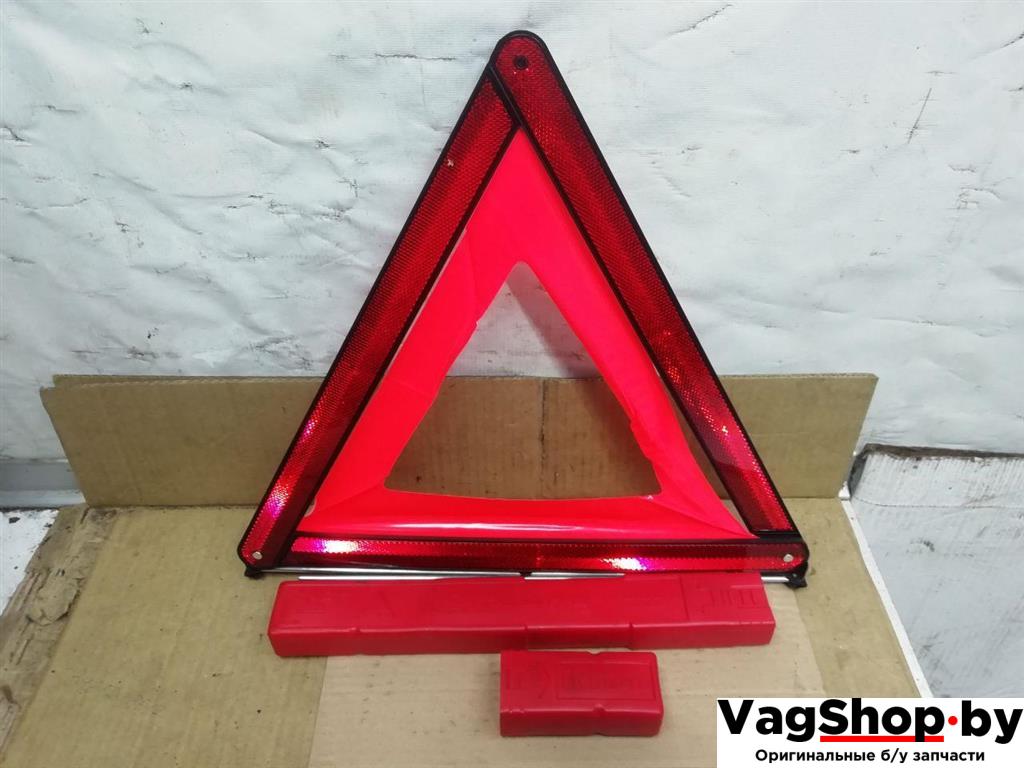 знак аварийной остановки Audi Q7 4L 2006, 3.0 л., TDi, BUG, дизель, АКПП, серебро, внедорожник 5 дв., полный привод, 7L0860251 - фото №1