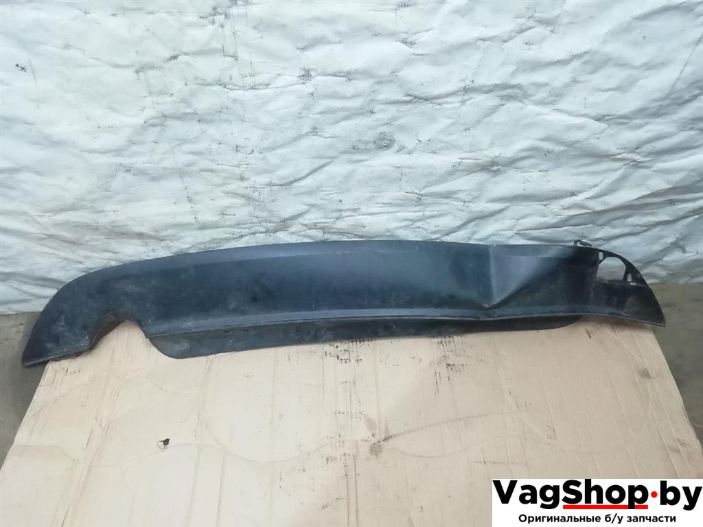 Юбка бампера заднего Volkswagen Golf Plus 2 поколение 2010, 1.6 л., TDi, CAY, дизель, МКПП, серебро, хетчбэк 5 дв., передний привод, 5M0807568H - фото №1