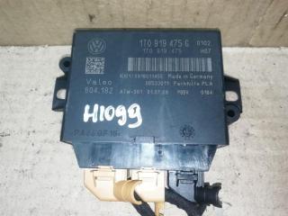 блок управления парктрониками Volkswagen Golf Plus 2 поколение 2010, 1.6 л., TDi, CAY, дизель, МКПП, серебро, хетчбэк 5 дв., передний привод, 1T0919475G, 1T0919475