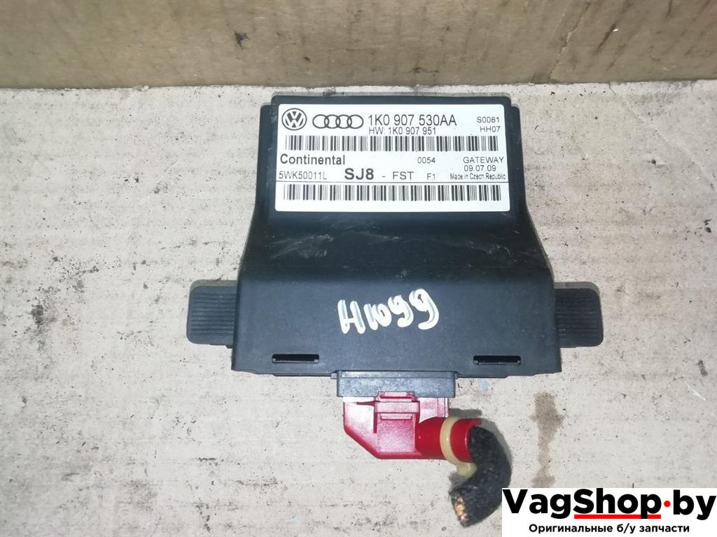 диагностический интерфейс Volkswagen Golf Plus 2 поколение 2010, 1.6 л., TDi, CAY, дизель, МКПП, серебро, хетчбэк 5 дв., передний привод, 1K0907951, 1K0907530AA - фото №1