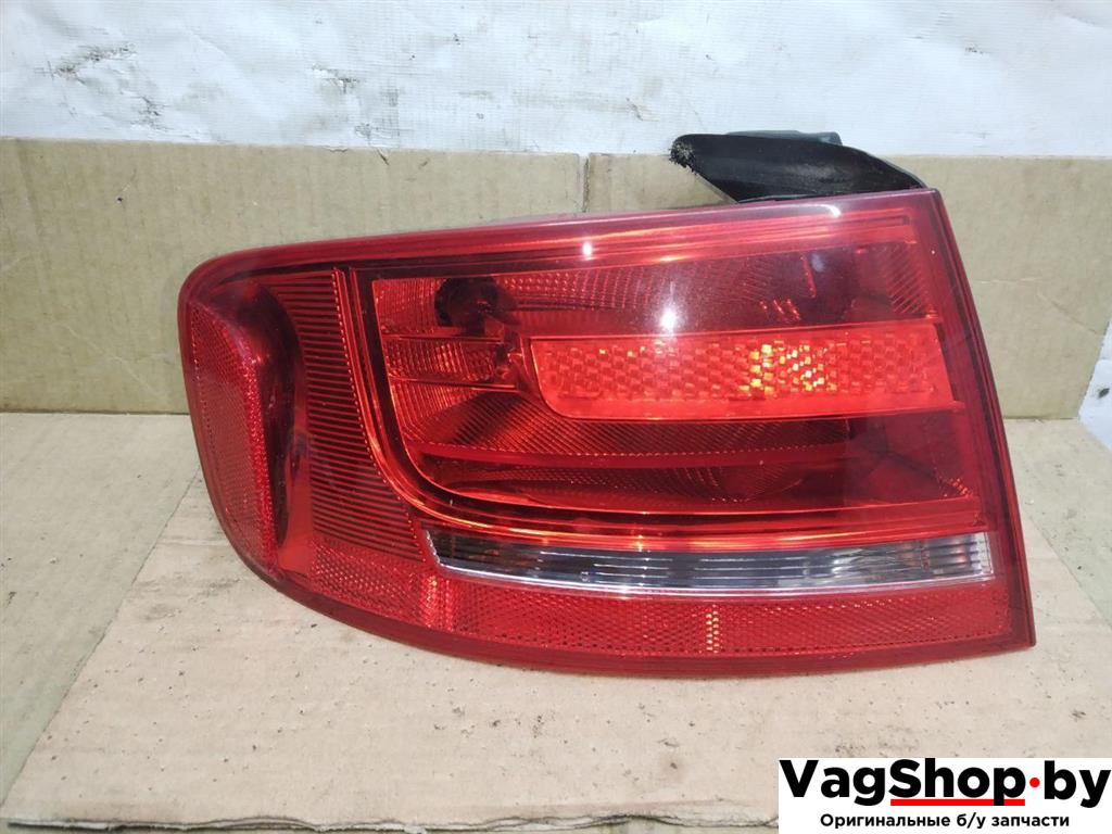 фонарь задний левый Audi A4 B8/8K 2011, 2.7 л., TDi, CGK, дизель, МКПП, белый, седан, передний привод, 8K5945095D - фото №1